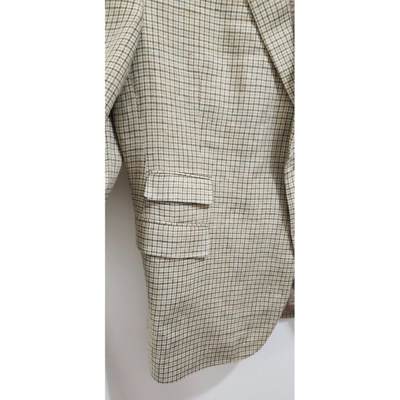 Ralph Lauren Purple Label Plaid Suit Jacket Size 49 R - Picture 4 of 16